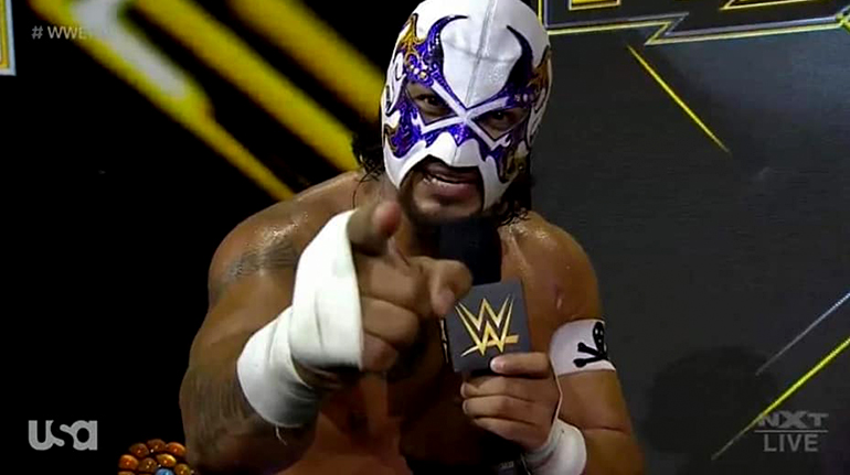 Gran debut para El Hijo del Fantasma en NXT – Rock and Lucha